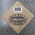 Norwell Equipped Dedicated to Fun Bottle Opener/Coaster