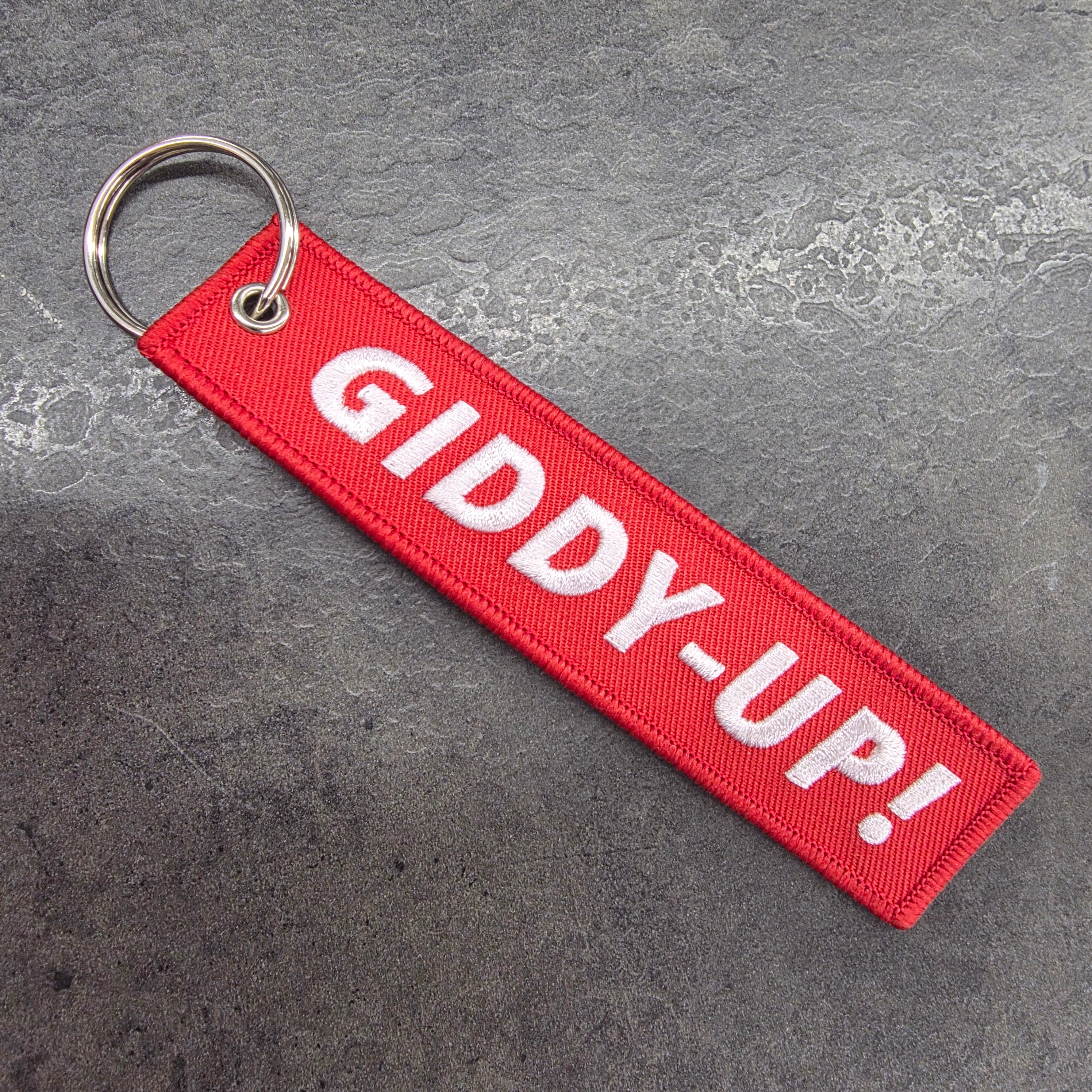 GIDDY UP KEYCHAIN