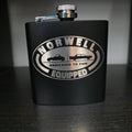 NORWELL EQUIPPED DEDICATED TO FUN 6 OUNCE HIP FLASK