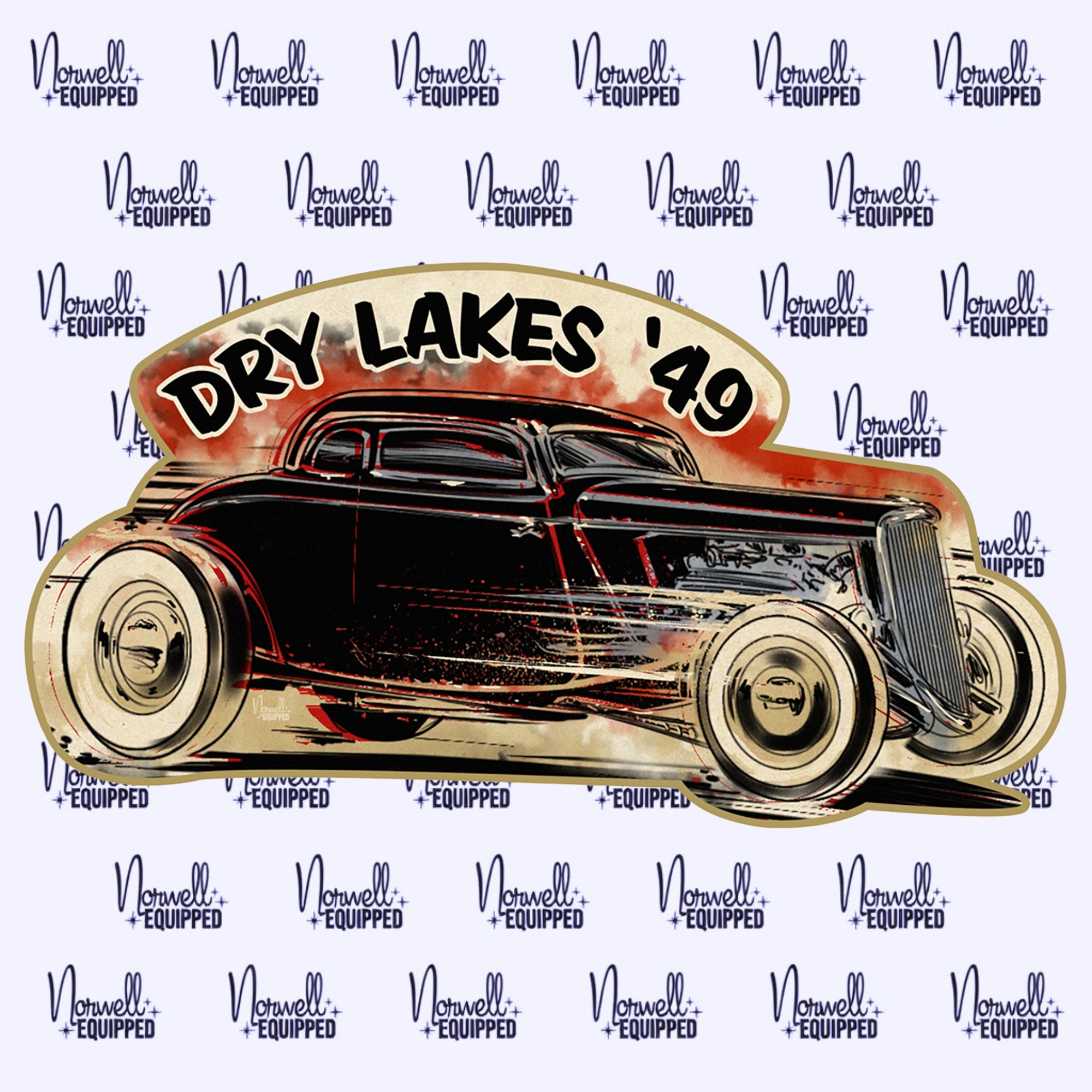 DRY LAKES '49 Sticker