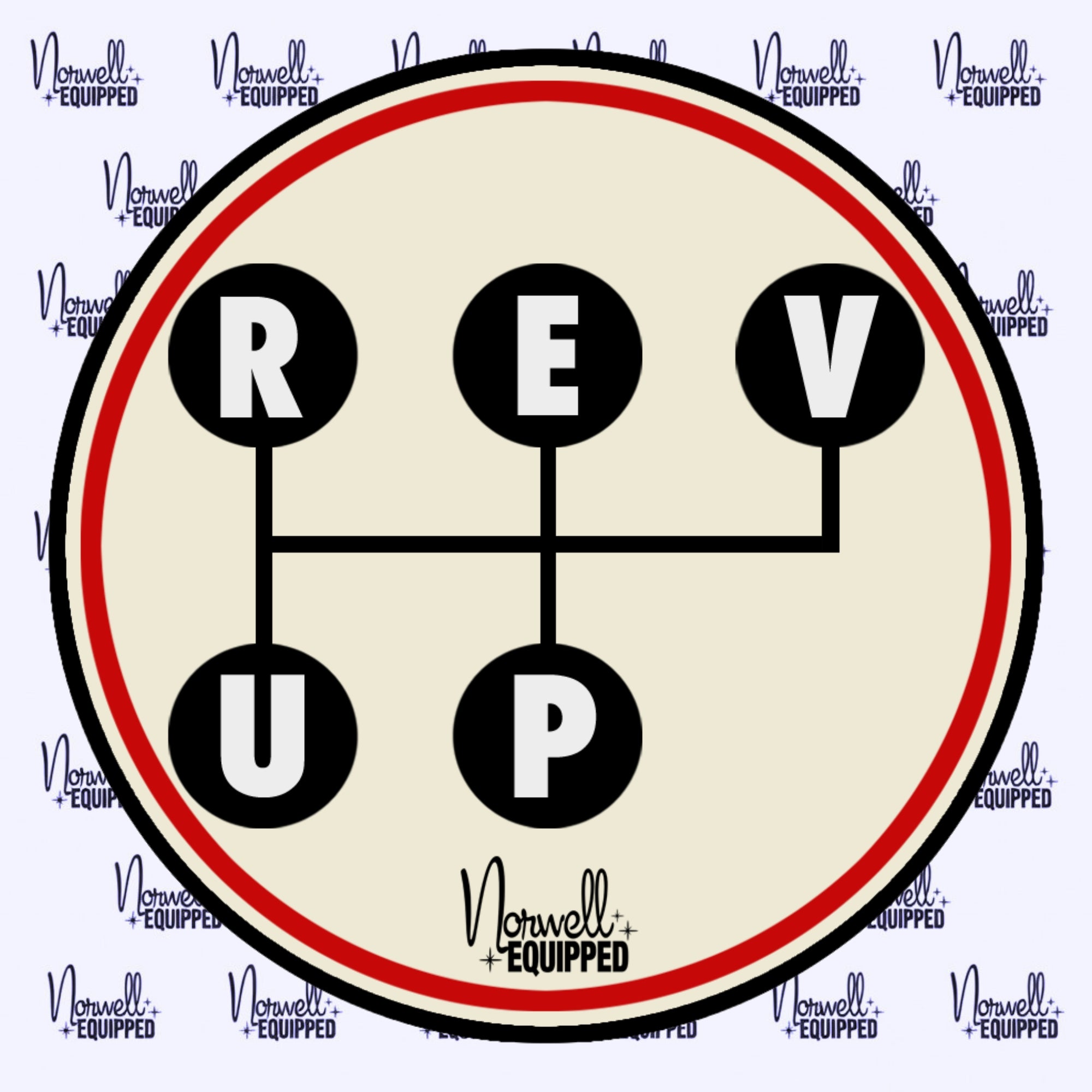 REV UP Sticker