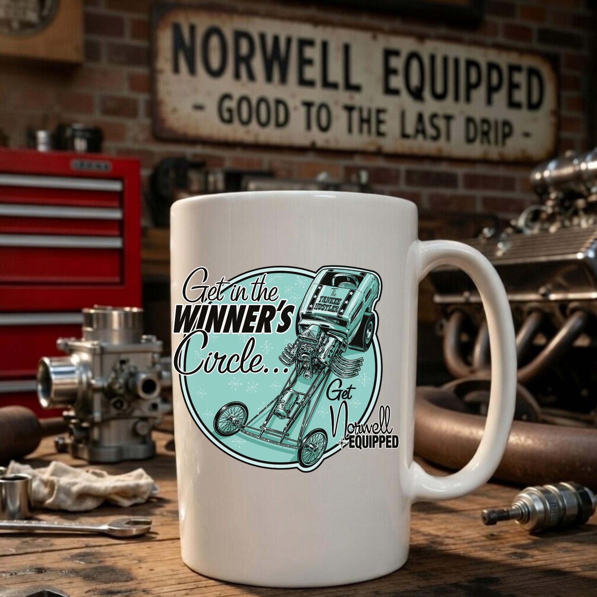 Winner's Circle Coffee Cup