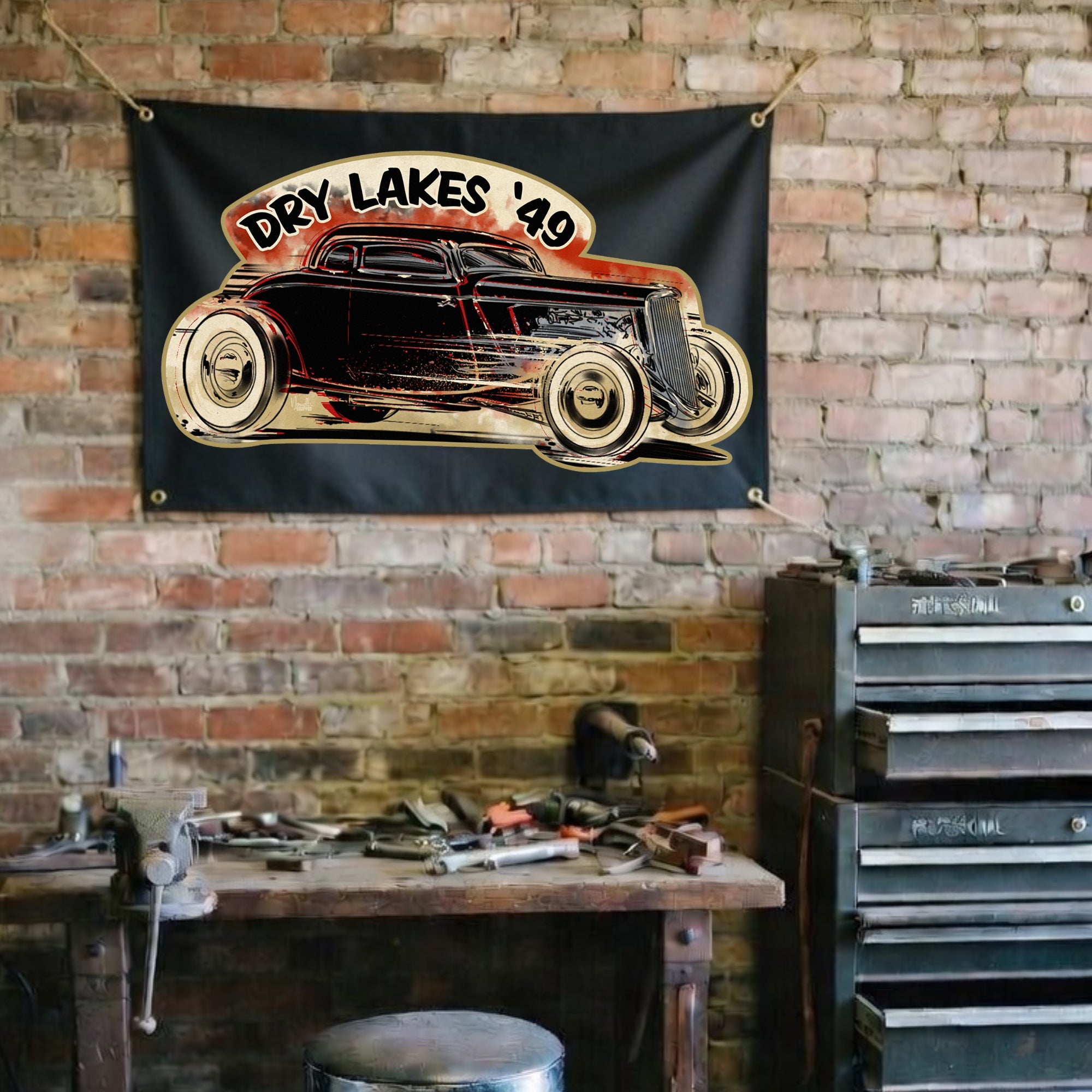 Dry Lakes '49 Banner