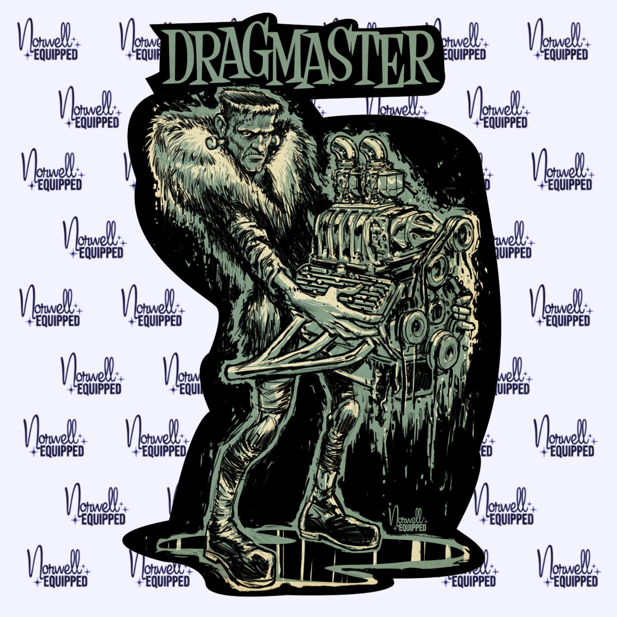 DRAGMASTER Sticker