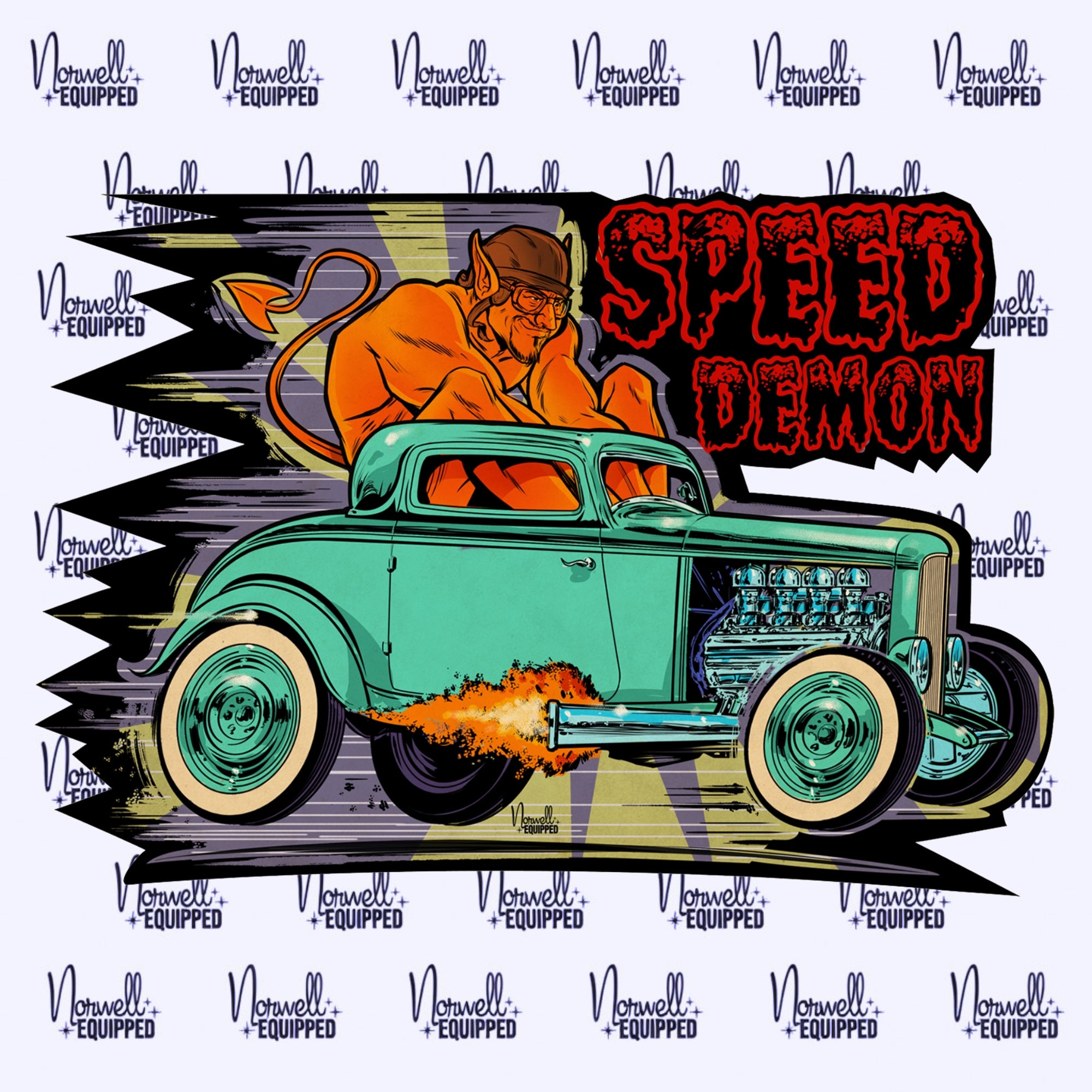 SPEED DEMON Sticker