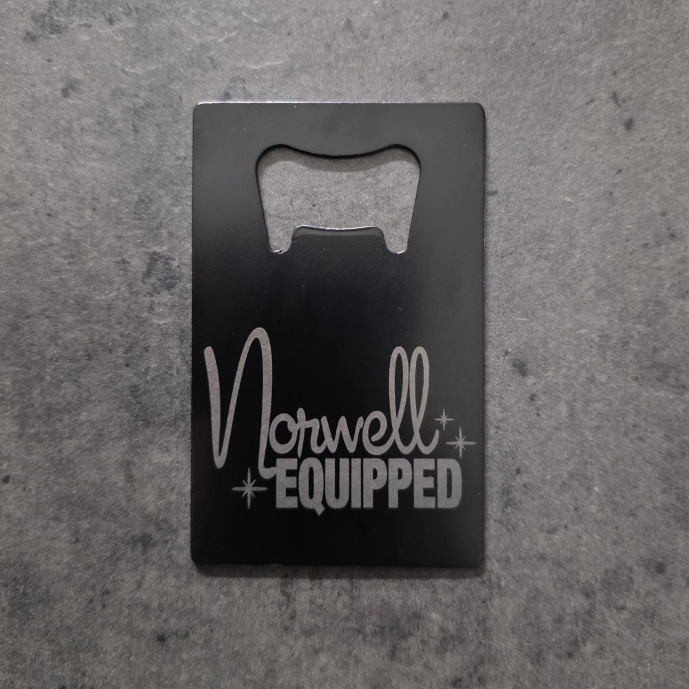 Norwell Equipped Biz Card Sized Bottle Opener