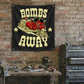 BOMBS AWAY Black Background
