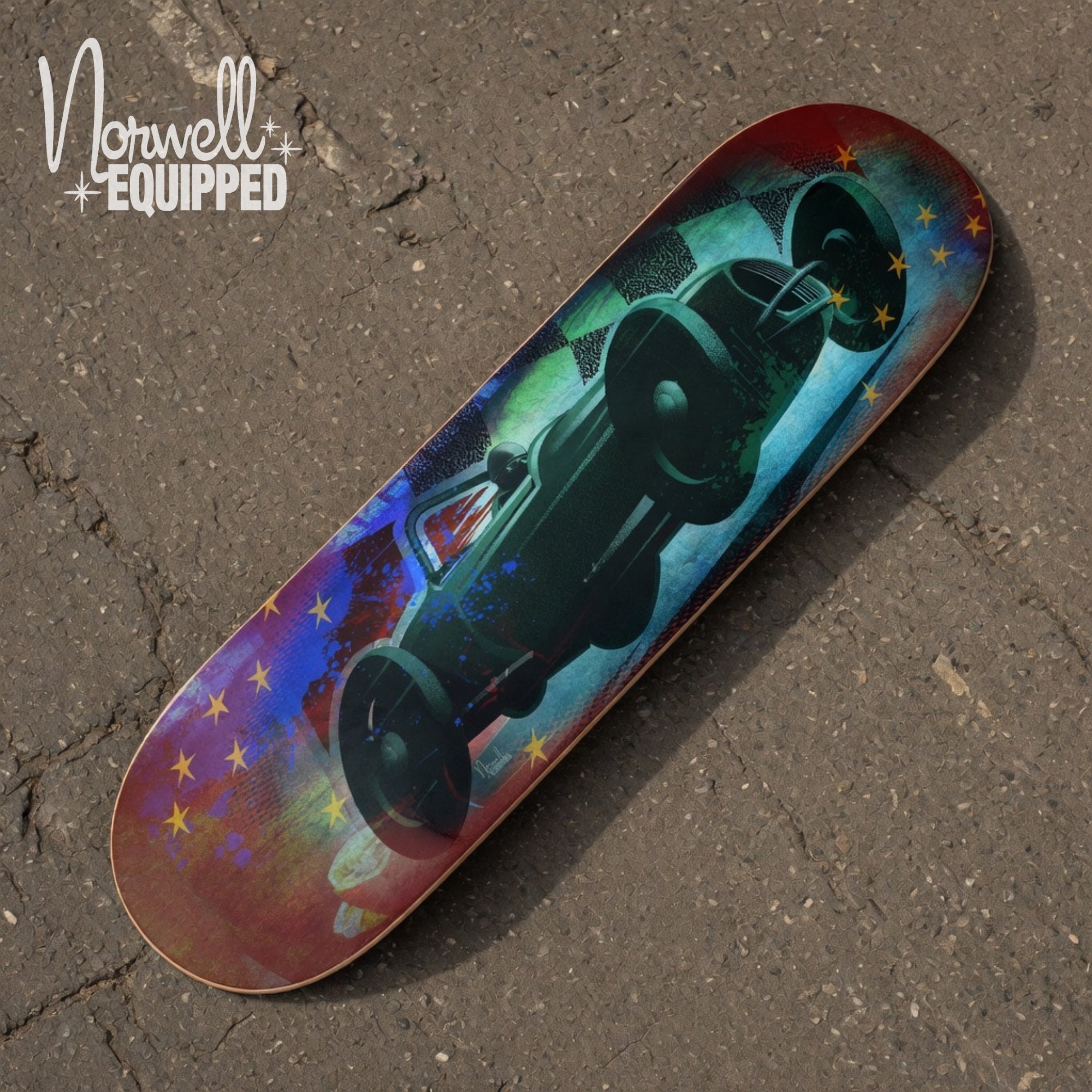 WIDE OPEN SKATEBOARD