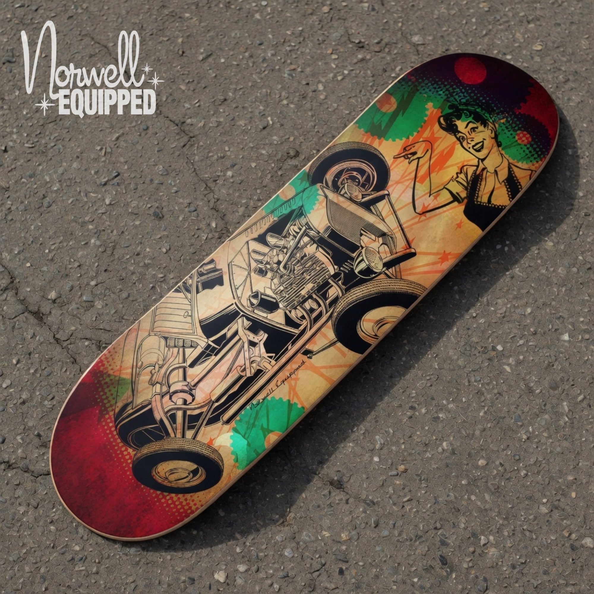 CUTAWAY SKATEBOARD