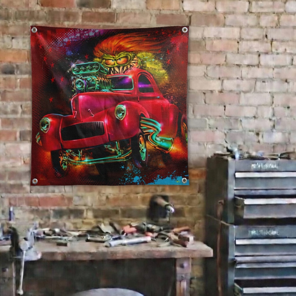 Weird-Oh Willys Banner