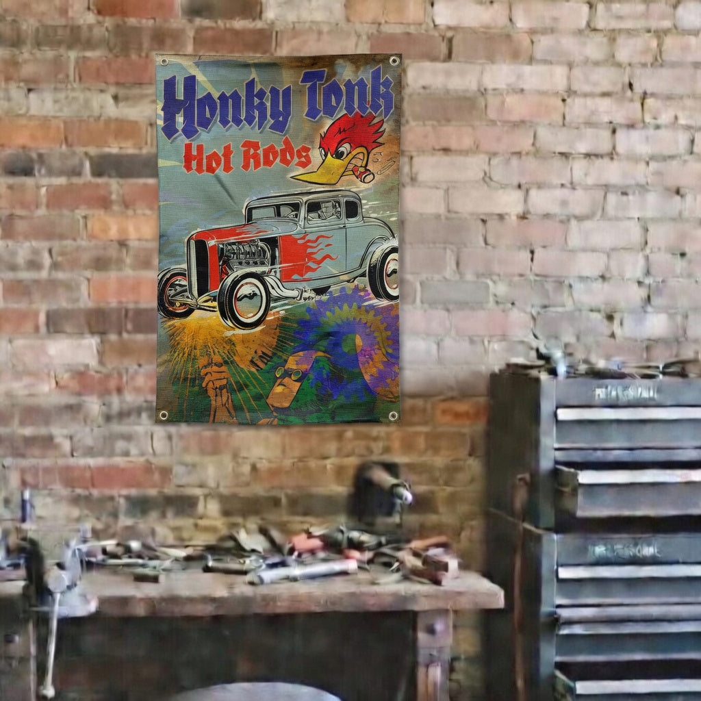 Honky Tonk Hot Rods Banner